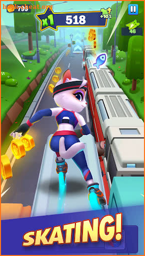 Runner Heroes: Endless Skating screenshot