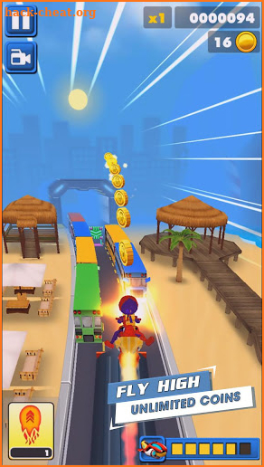 Running Subway Rush Endless Spider Simulator screenshot