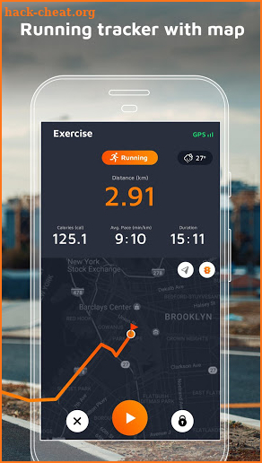 Running Tracker With Step Counter And Calories screenshot