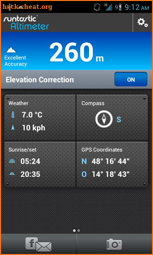 Runtastic Altimeter PRO screenshot