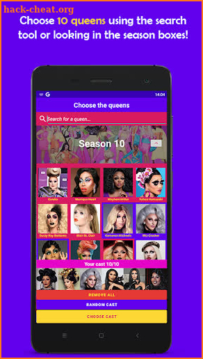 RuPaul's Drag Race All Stars - Simulator screenshot