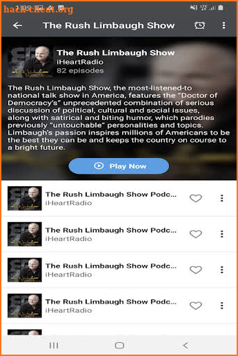 Rush Limbaugh Radio Podcast FM screenshot