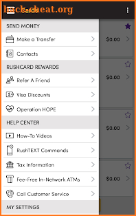 RushCard screenshot