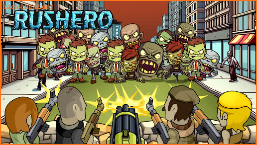 Rushero: Zombies Tower Defense screenshot