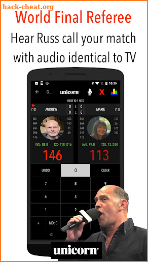 Russ Bray Darts Scorer Pro screenshot