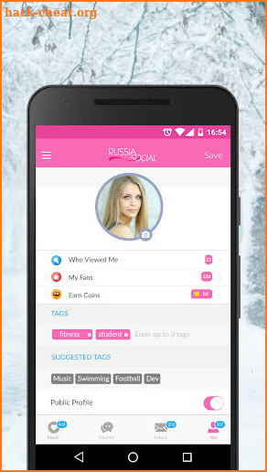 Russia Social - Chat & Flirt with Single Russians screenshot