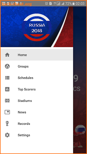 Russia World Cup 2018 screenshot