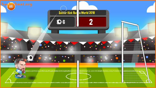 Russia World League 2018 : FreeKick Football game screenshot