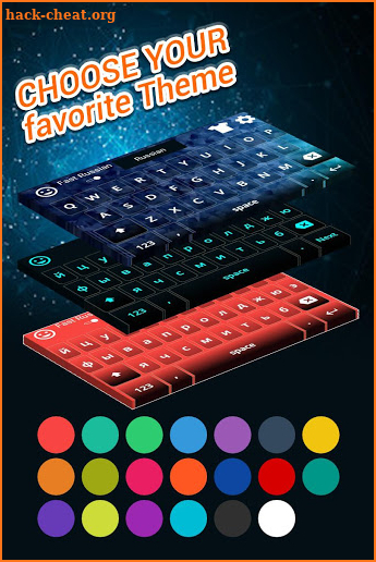 Russian keyboard - English to Russian Keyboard app screenshot