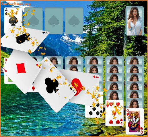 Russian Solitaire..Косынка Фото Квест screenshot