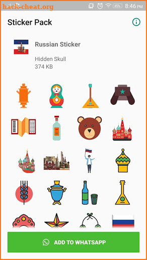 Russian Sticker for WhatsApp screenshot