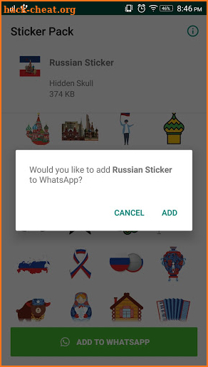 Russian Sticker for WhatsApp screenshot