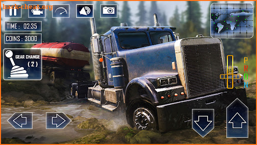 Russian Truck Driving Off Road screenshot