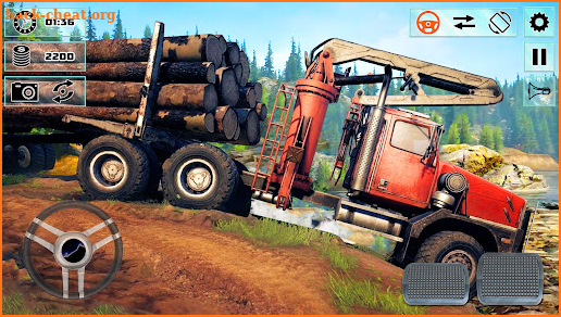 Russion Truck Driver Offroad screenshot