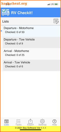 RV Checkit! screenshot