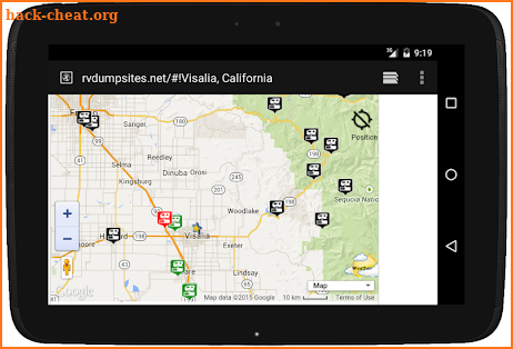 RV Dump Sites screenshot