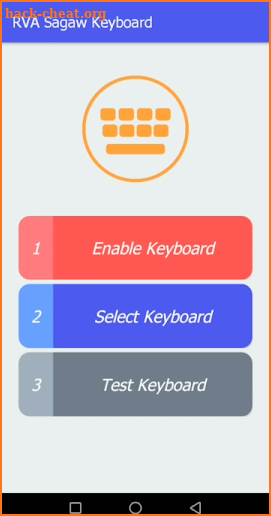 RVA Sagaw Karen Keyboard screenshot