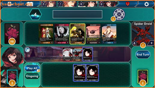 RWBY Deckbuilding Game screenshot