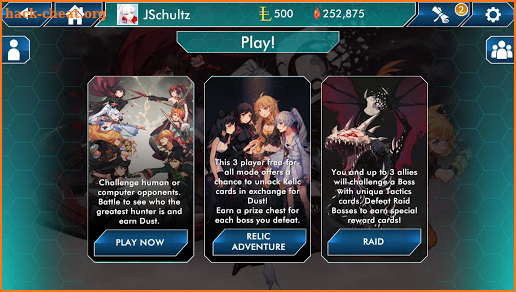 RWBY Deckbuilding Game screenshot