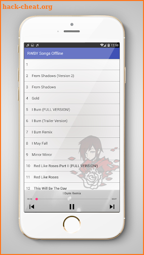 RWBY Songs Offline screenshot