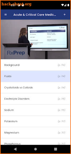 RxPrep Video Lectures screenshot