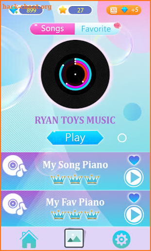 Ryan Toys Piano Game screenshot