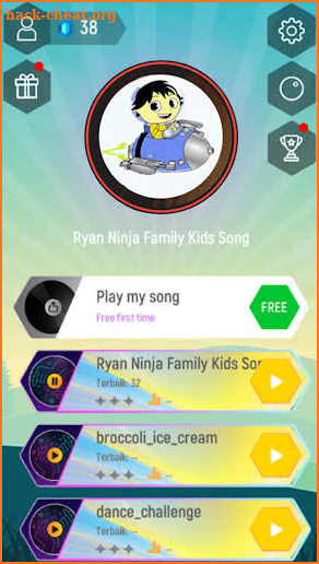 Ryan Toys World Tiles Hop Edm screenshot