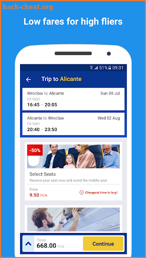 Ryanair - Cheapest Fares screenshot