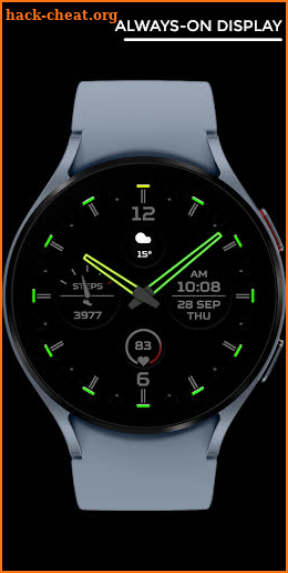 Rythenight - watch face screenshot