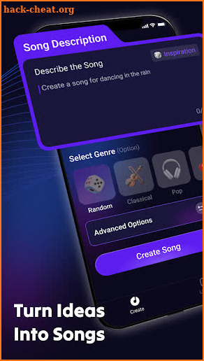 Rythmix - AI Song Generator screenshot