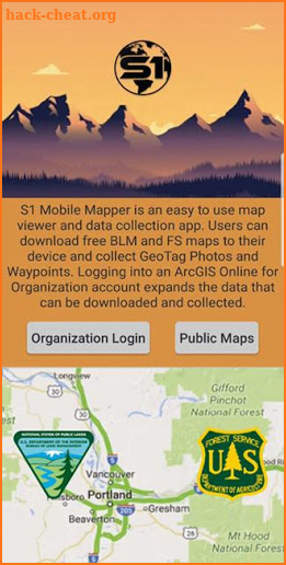 S1 Mobile Mapper screenshot