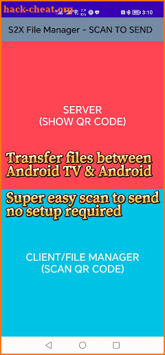 S2X File Manager -SCAN TO SEND screenshot