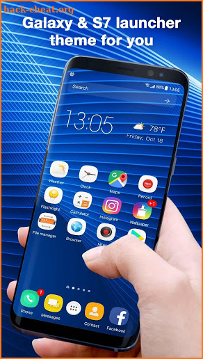 S7 launcher for GALAXY phone screenshot