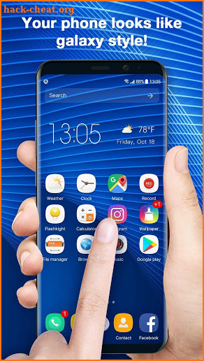 S7 launcher for GALAXY phone screenshot