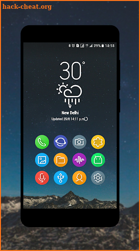 S8-UI Note 8Launcher Icon Pack- Nova, Apex, Action screenshot