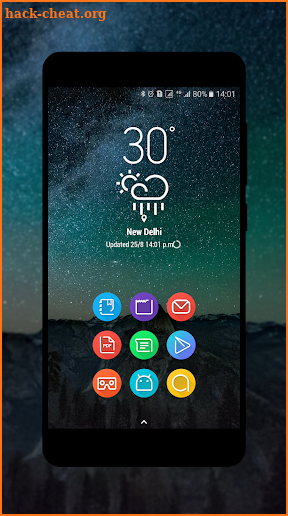 S8-UI Note 8Launcher Icon Pack- Nova, Apex, Action screenshot