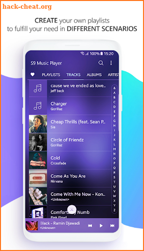 S9 Music Player - Music Player for S9 Galaxy screenshot