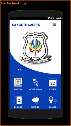 SA YOUTH CADETS screenshot