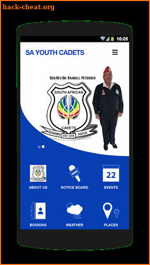 SA YOUTH CADETS screenshot