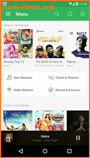 Saavn Music & Radio screenshot