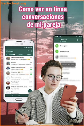 Saber Con Quién Está En Línea screenshot