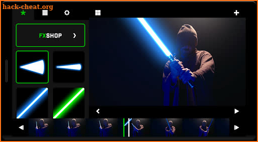 Saber Movie FX screenshot