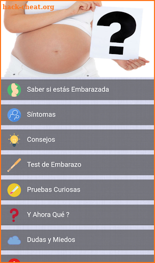 Saber si estás embarazada screenshot