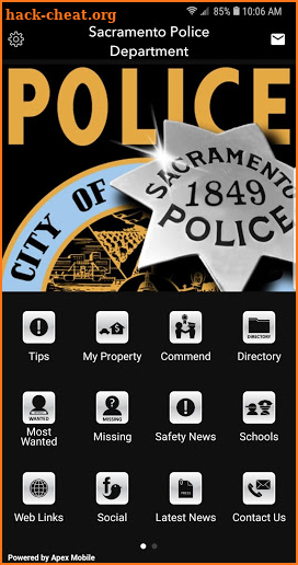 SacPD Mobile screenshot