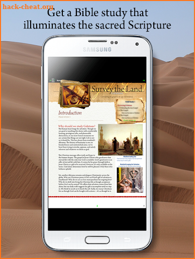 Sacra Script Bible Studies screenshot