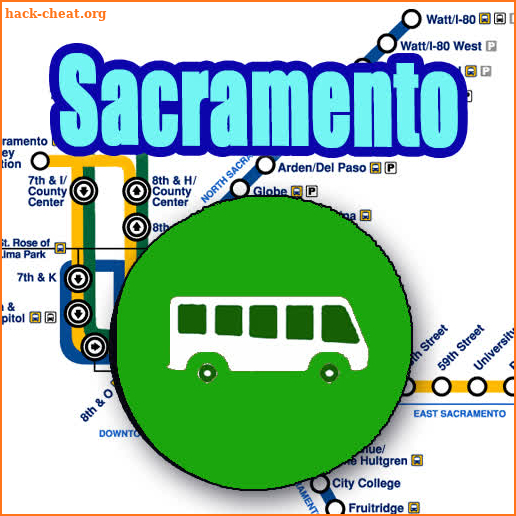 Sacramento Bus Map Offline screenshot