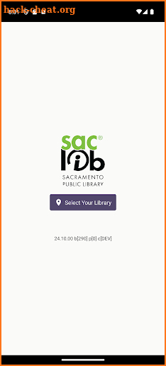 Sacramento Public Library screenshot