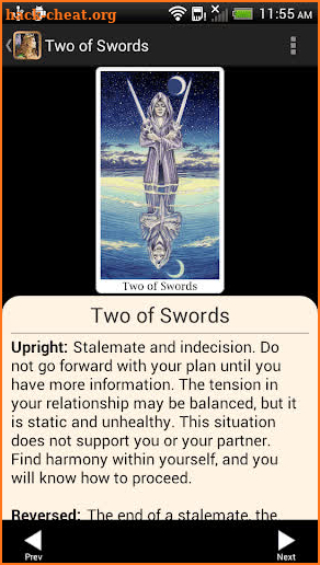 Sacred Isle Tarot screenshot