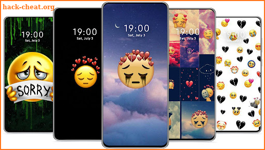 😔Sad Emoji Wallpaper 💔 screenshot