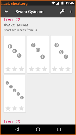 Sādhakam—Carnatic Ear Training screenshot